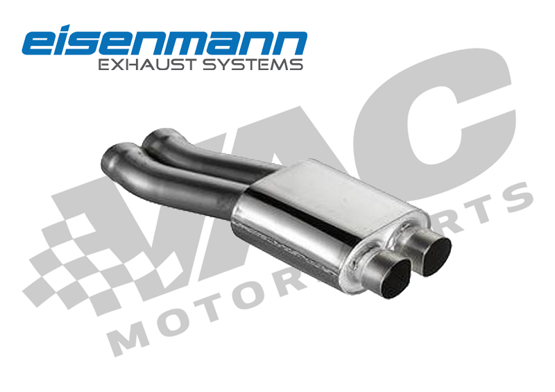 Eisenmann Center Pipes with Resonator, BMW E46 M3